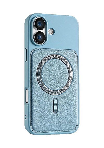 Bikapak Magpower Apple iPhone Uyumlu 18/17 Açık Mavi Kapak