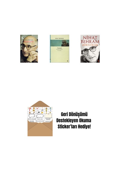 Ateşi Solumak Ciltli + Tutanak + Dörtlükler + Okuma Sticker'ları