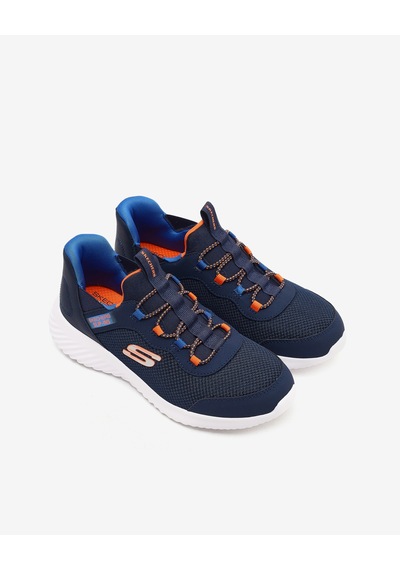 Skechers Bounder Brısk-burst Büyük Erkek Çocuk Lacivert Spor Ayakkabı 403822l Nvbl Lacivert
