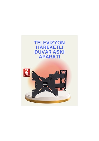 Hareketli Tv Duvar Askı Aparatı 22 49 İnç Uyumlu
