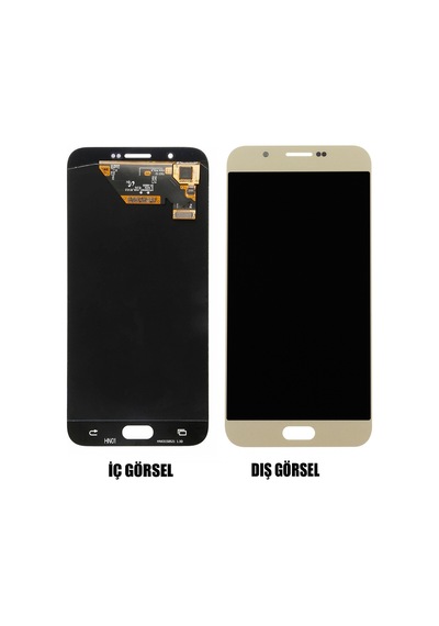 Teknonet Samsung Galaxy A8 Uyumlu Oled Lcd+dokunmatik - Gold