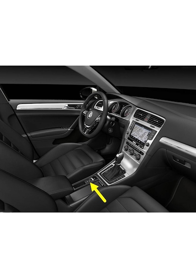 Vw Golf 7 2013-17 Elektronik El Fren Düğmesi Auto Hold 5g0927225d