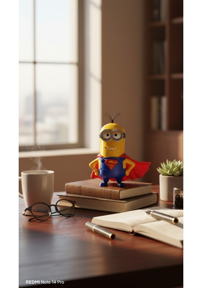 Superman Minion Figür 14 Cm
