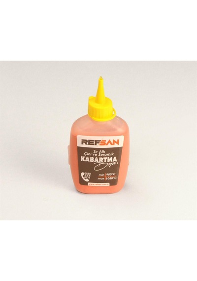 Kabartma Boyası 100 Gr Turuncu