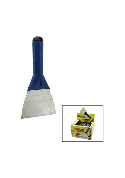 Deveci Dvc-74235 Metal Kazıma Spatulası 120mm No-12 Saptak Kapaklı Plastik Saplı - 12'li Paket Diğer