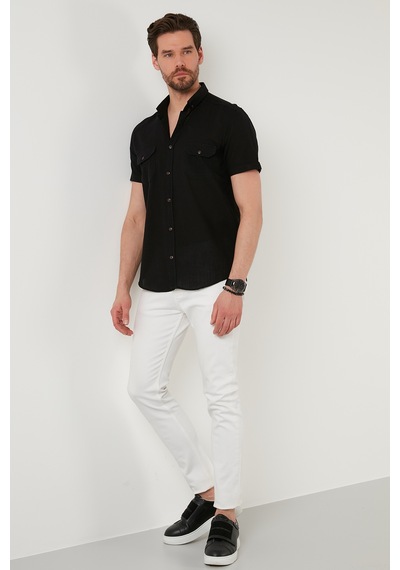 Buratti Erkek Gömlek Cf21s111153 Siyah SİYAH