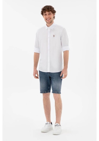 U.S. Polo Assn. Enzogl026y Beyaz Erkek Gömlek Pu-8956 L U.S. Polo Assn. Enzogl026y Beyaz Erkek Gömlek Pu-8956 L