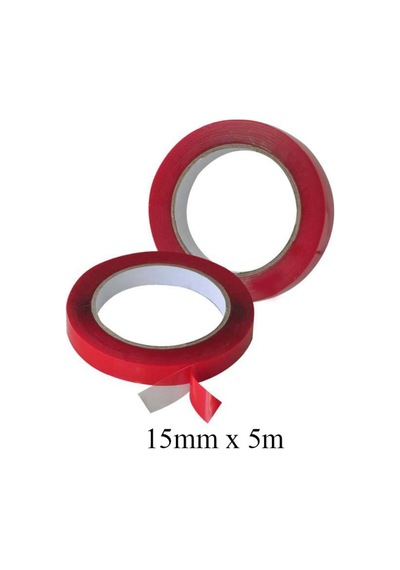 Çift Taraflı Silikon Şeffaf Bant 15 Mm X 5 M (260232226)