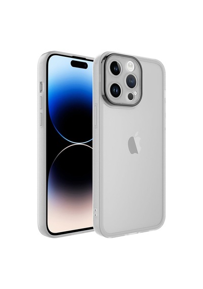 Apple Uyumlu iPhone 14 Pro Max Kılıf Kamera Korumalı Transparan Zore Post Kılıf