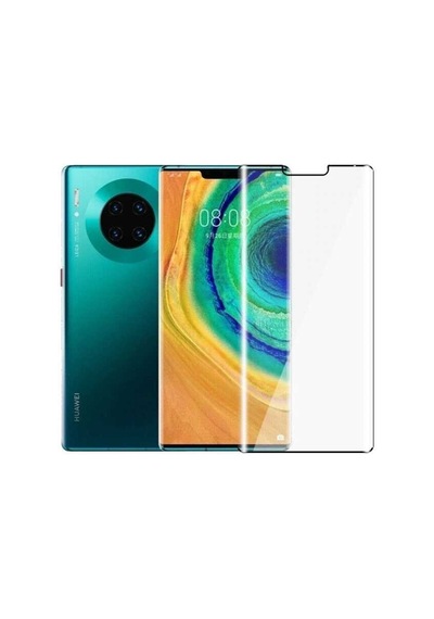 Ekılıf - Huawei Mate 30 Pro Uyumlu - Ekran Koruyucu Süper Pet Ekran Koruyucu Jelatin - Şeffaf