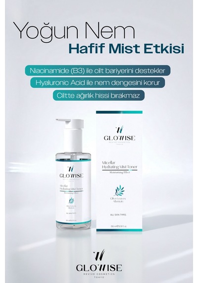 Micellar Nemlendirici Mist Tonik 200 Ml X 4 Adet