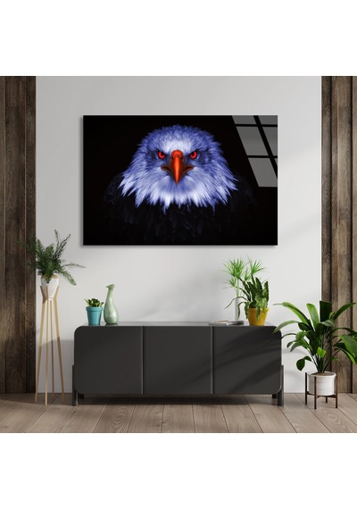 Kel Kartal - Cam Tablo - Deg1124 125 X 80 Cm