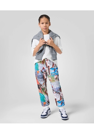 Nike Nıke Jordan Mj Brklyn Ft Aop Pant Erkek Çocuk Eşofman Altı 95d397 782 782 Çok Renkli
