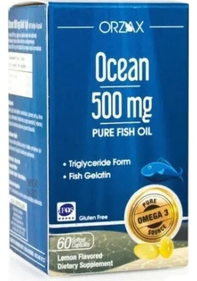 Omega 3 Balık Yağı 500 Mg 60 Kapsül