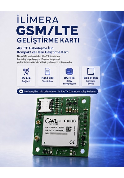 Cavlı Gsm/lte Geliştirme Kartı