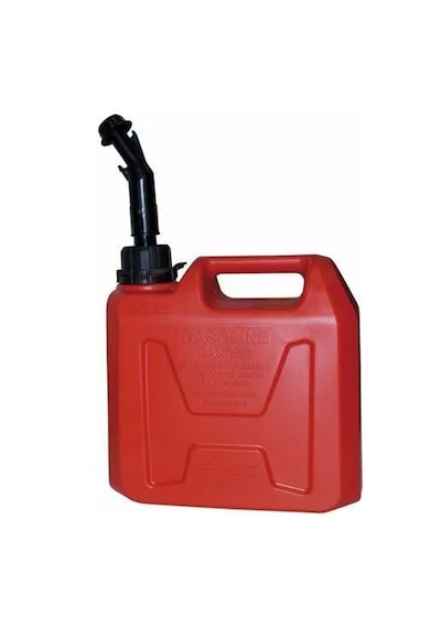Tekne Benzin Bidonu. 5 Lt Yakıt Taşıma Tankı. Dolum Ağızlı Gagalı
