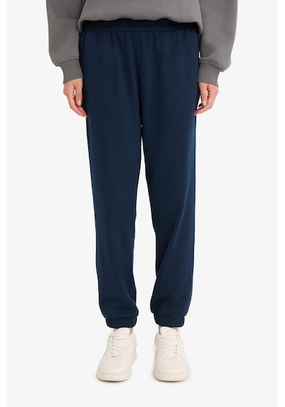 Defacto Beli Lastikli Jogger Eşofman Altı X5391az25wnnv146 Lacivert