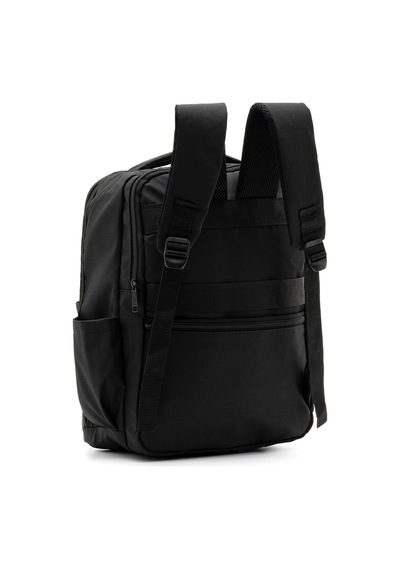 Jet Turtle Kabin Boy Laptop Tablet Bölmeli, Suya Dayanıklı, Seyahat Sırt Çantası Siyah