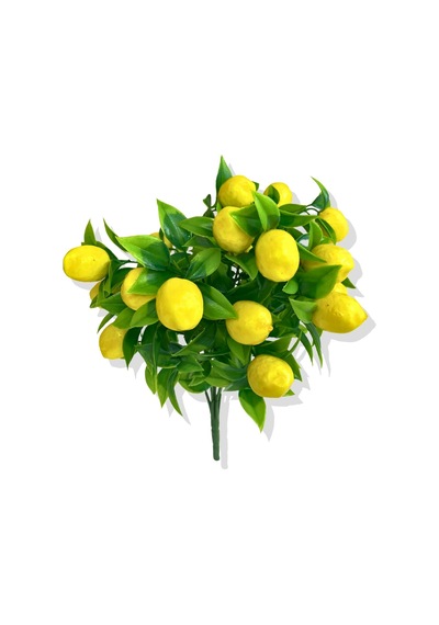 Cihan Çiçekçilik Yapay Limon Demeti Beyaz