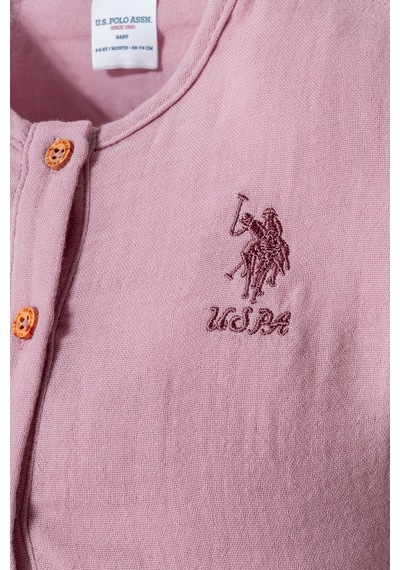 U.S. Polo Assn. U.s. Polo Assn Kız Bebek 2'li Takım Lila-2520