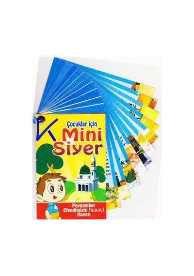 Çocukar İçin Mini Siyer Kartela - Kitap Pazarı