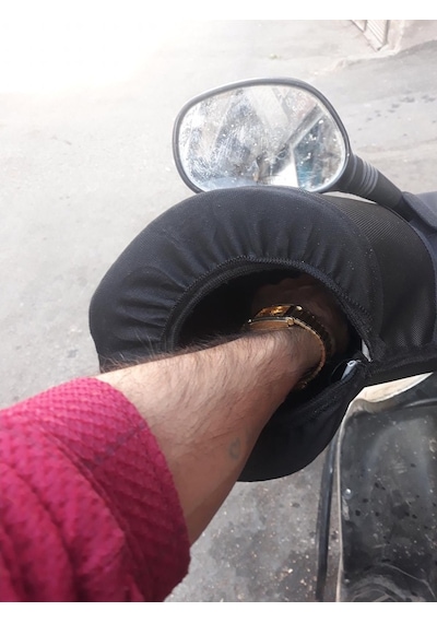 Motosiklet Scooter El Rüzgarlığı / Bilekli