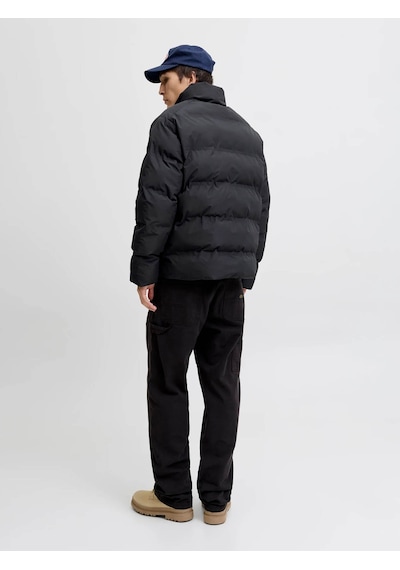 Jack & Jones Jjesoho Puffer Siyah Erkek Mont 12278750 Siyah