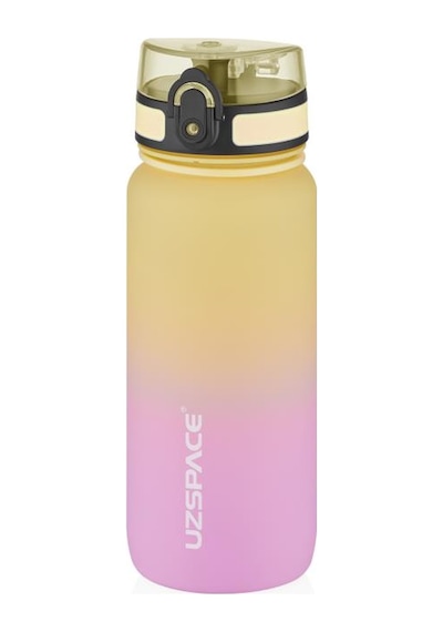 Vagonlife Uzspace 3037 650ml Sarı-mor Tritan Matara