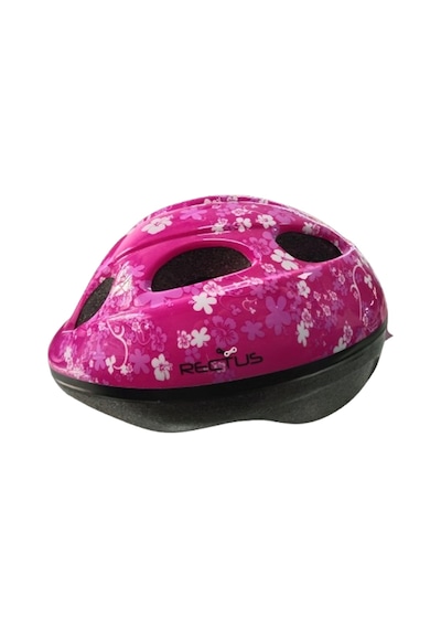 Rectus Kız Çocuk Kaskı Bisiklet-paten Scooter Kullanımına Uygun Pembe Baş Çevresi 48-54 Cm