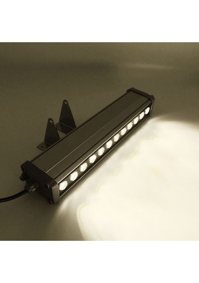 Led Aydınlatma Wall Washer Duvar Boyama 35 Cm 12w 6 Renk Beyaz