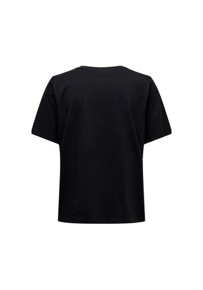 Only Onlonly S/s Tee Jrs Noos Kadın Mavi T-shirt - 15270390 siyah