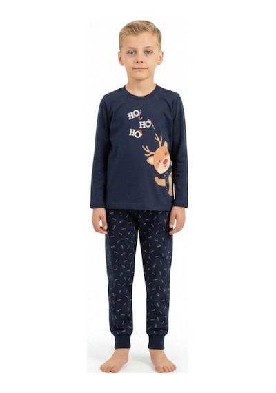 Rolypoly Rp3935c Baba Oğul Uzun Kol Pijama Takım Oğul Lacivert
