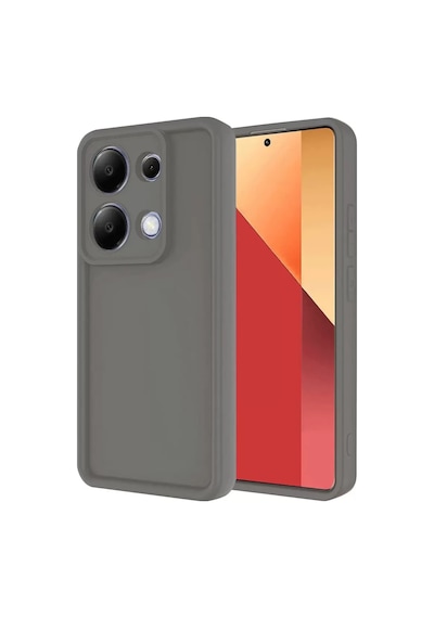 Newface Xiaomi Redmi Note 13 Pro 4g Kılıf Viera Silikon - Gri