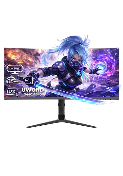 Gameraider Osırıs Gr34uc18v 34 İnç 180hz 0.5ms Uwqhd Adaptive Sync Va Kavisli Gaming Monitör