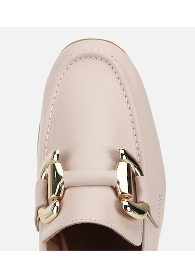 Hotiç Kadın Deri Bej Toka Detaylı Klasik Loafer 01ayh321830a700 01ayh321830a700 Bej
