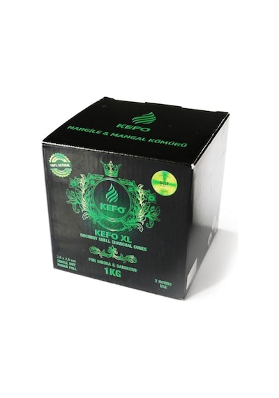 Kefo Xl 1 Kg Nargile Kömürü (Kefo Yetkili Bayi Garantili)