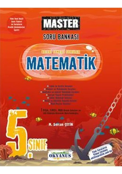 5 Sınıf Master Matematik Soru Bankası Okyanus Yayınları