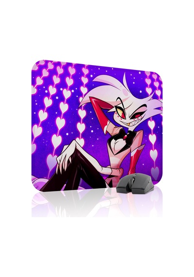 Hazbin Hotel Kaymaz Dikişli Kauçuk Oyuncu Mousepad V3 - 48x40 Xl Gaming Mouse Pad Fare Altlığı