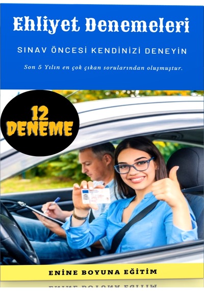 Ehliyet Denemeleri 12 Deneme