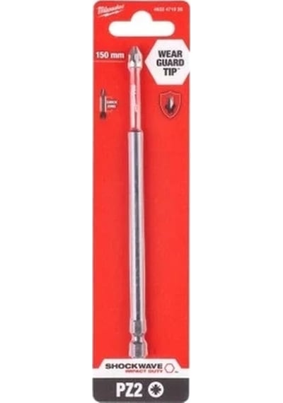 Milwaukee Shocwave Matkap Bits Uç 2 Adet Pz2x150mm