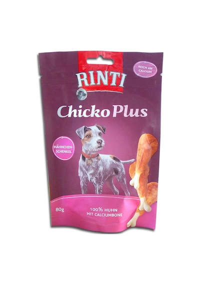 Rıntı - 401 - Chıcko Plus Tavukbudu Köpek Ödülü 80 G X - Csmo-tex - 4 Adet