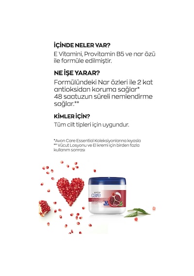 Care Nar Özü Içeren Çok Amaçlı Krem - 400ml.