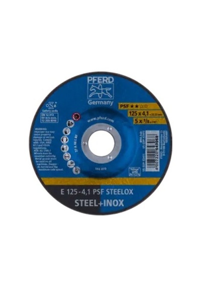 Pferd 643068 Taşlama Taşı E 125 - 4,1 Psf Steelox Diğer