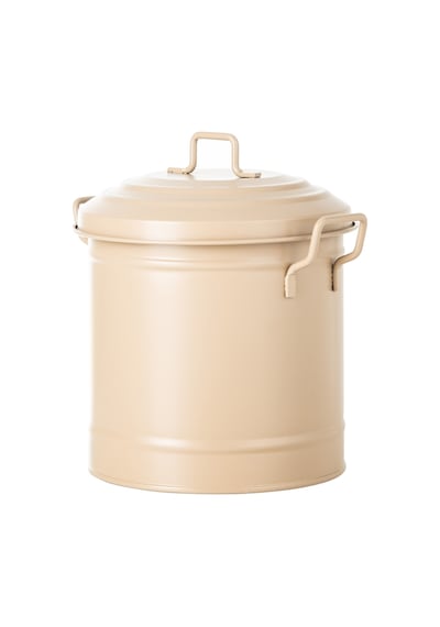 Mudo Home Mini Çöp Kovası Mat Krem 3,5 Lt 696123