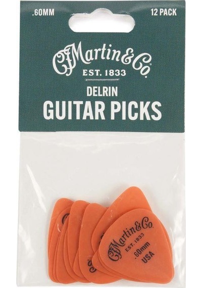 Martin 18a0153 Delrin Pena 0.60 Mm Gitar Pena 12 Adet