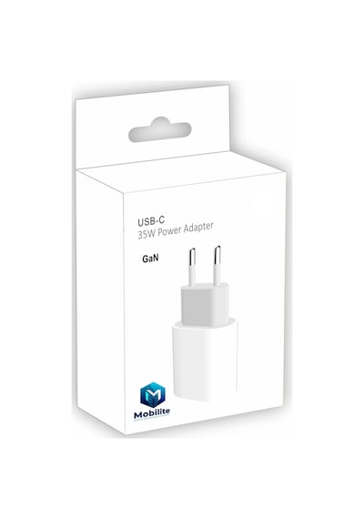 35w Gan Gerçek Güç Apple iPhone 15/16/17 Pro Ve Pro Max Uyumlu Hızlı Type-c Çıkış Tek Adaptör