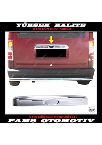 Ford Connect Krom Bagaj Çıtası 2002-2009 Arası P.Çelik 63 CM