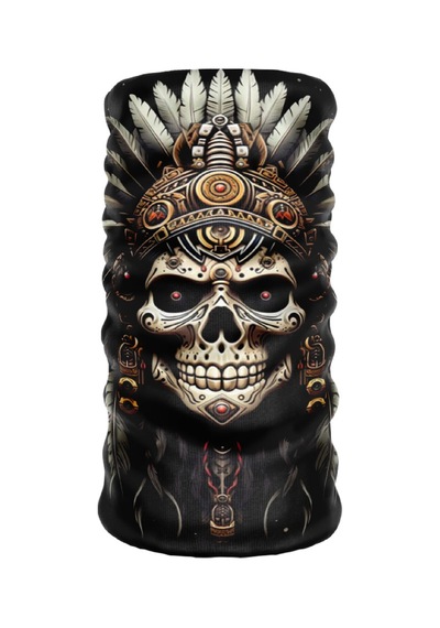 Bebo Store Extreme Spor Motorsiklet Kullananlara Özel Desenli Buff Boyunluk Bandana Balaklava Skull-0208-6