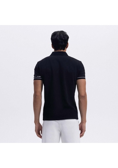 Ellesse Em375-bk Polo Yaka Erkek T-shirt - Siyah