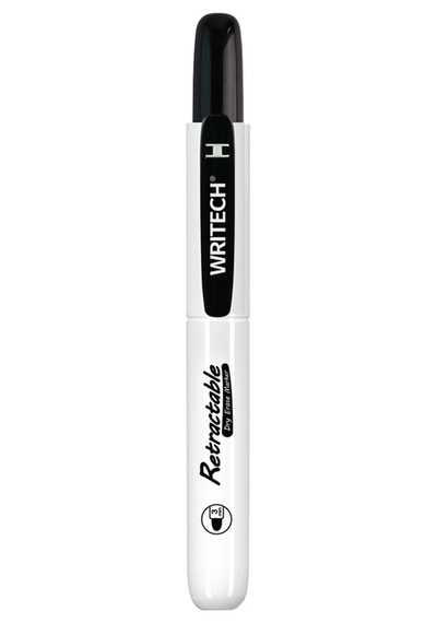 Wrıtech W-0005wb Basmalı Jumbo Tahta Kalemi Siyah - 12'li Kutu
